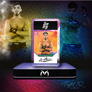 Carte signée "Mustapha Aïda" - Gold